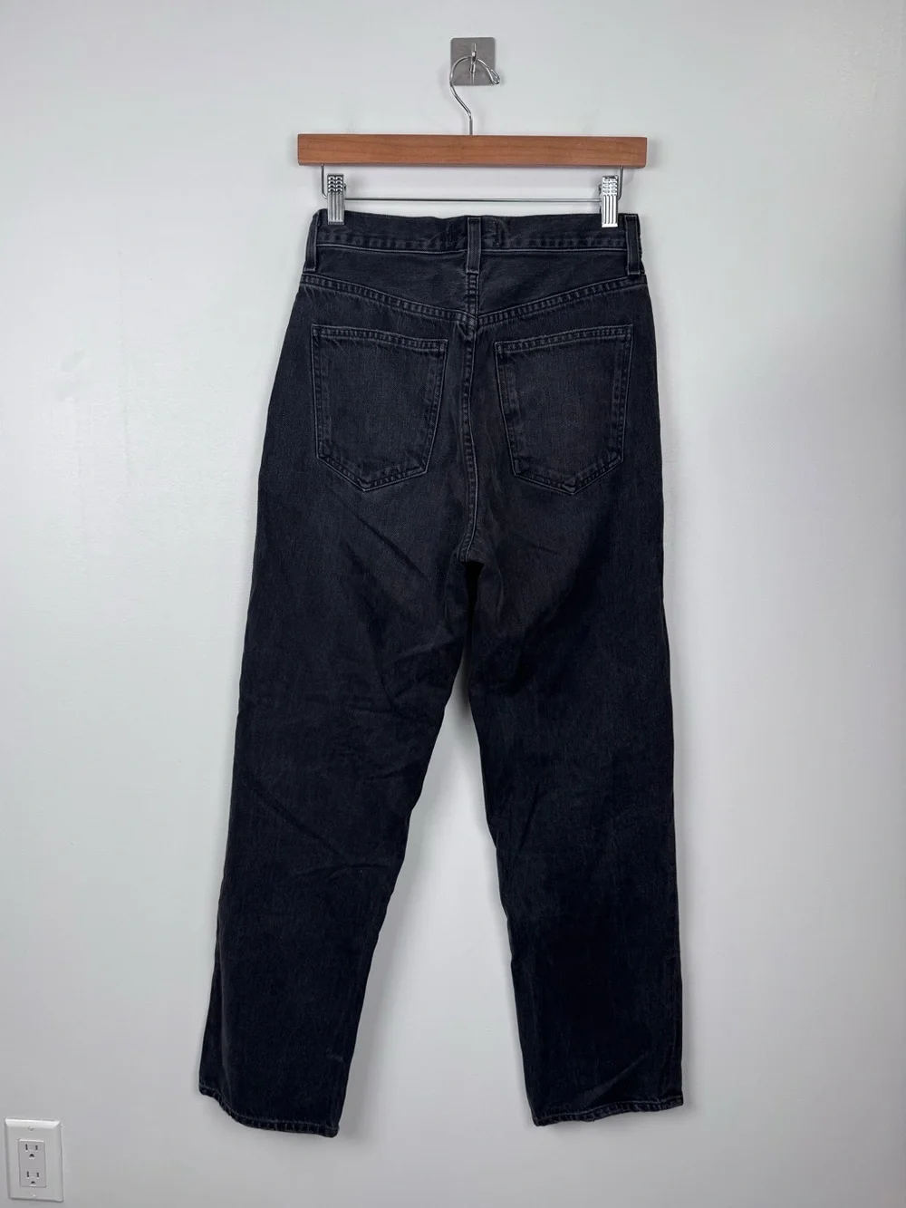 Agolde Women Dark‎ Wash Criss Cross Jean Size 24